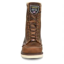 Men's Carolina 8" Domestic Moc Toe Wedge Boots 10 Men's Carolina 8" Domestic Moc Toe Wedge Boots -Carhartts Clothing Store 4 650 carolina 8 domestic moc toe wedge boots dark brown