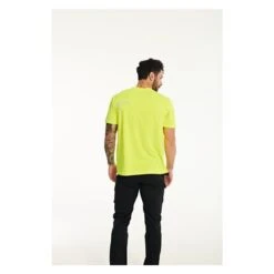 Men's CAT Coolmax T-Shirt -Carhartts Clothing Store 4 650 cat coolmax t shirt hi vis yellow