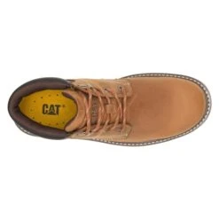 Men's CAT Outbase Waterproof Boots -Carhartts Clothing Store 4 650 cat outbase waterproof brown