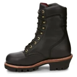Men's Chippewa Boots 9" SUPER DNA 400G Steel Toe Waterproof -Carhartts Clothing Store 4 650 chippewa boots 9 super dna 400g steel toe waterproof black