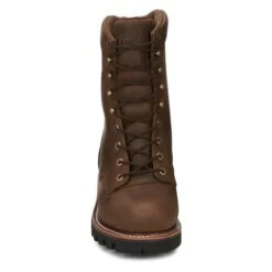 Men's Chippewa Boots 9" SUPER DNA 400G Steel Toe Waterproof -Carhartts Clothing Store 4 650 chippewa boots 9 super dna 400g steel toe waterproof tan