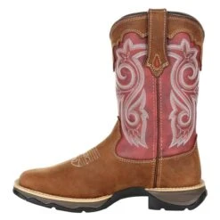 Women's Durango DRD0349 Lady Rebel Pro Western Boots -Carhartts Clothing Store 4 650 durango drd0349 lady rebel pro western boots briar brown rusty red