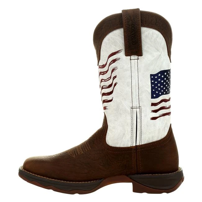 Women's Durango Lady Rebel Distressed Flag Embroidery Western Boots 5 Women's Durango Lady Rebel Distressed Flag Embroidery Western Boots - Image 5