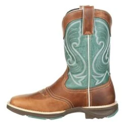Women's Durango Ultra-Lite Saddle Western Boots 11 Women's Durango Ultra-Lite Saddle Western Boots -Carhartts Clothing Store 4 650 durango ultra lite saddle western boots tan emerald