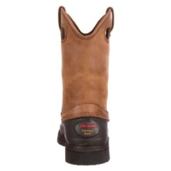 Men's Georgia 12" Mud Dog Comfort Core Pull-On Boots -Carhartts Clothing Store 4 650 georgia 12 mud dog comfort core pull on mississippi brown