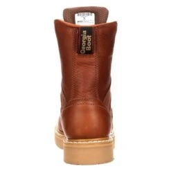 Men's Georgia 8" Wedge Steel Toe Boots -Carhartts Clothing Store 4 650 georgia 8 wedge steel toe barracuda gold