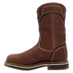 Women's Georgia Amp LT Edge Waterproof Pull-On Work Boots -Carhartts Clothing Store 4 650 georgia amp lt edge waterproof pull on work boots brown