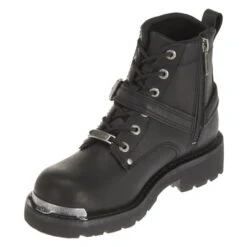 Women's Harley Davidson Becky Side-Zip Boots -Carhartts Clothing Store 4 650 harley davidson becky side zip black