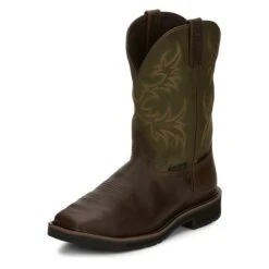 Men's Justin Original Work Boots 11" Keavan Met Guard Steel Toe Waterproof 12 Men's Justin Original Work Boots 11" Keavan Met Guard Steel Toe Waterproof -Carhartts Clothing Store 4 650 justin original work boots 11 keavan met guard steel toe waterproof dark brown mossy green