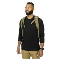 Men's Mission Made Long Sleeve Crew Neck T-Shirts (2 Pack) -Carhartts Clothing Store 4 650 mission made long sleeve crew neck t shirts 2 pack black