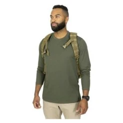 Men's Mission Made Long Sleeve Crew Neck T-Shirts (2 Pack) -Carhartts Clothing Store 4 650 mission made long sleeve crew neck t shirts 2 pack olive