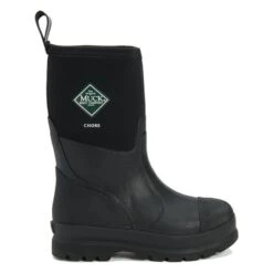 Men's Muck Chore Mid Waterproof Boots -Carhartts Clothing Store 4 650 muck chore mid waterproof boots black1