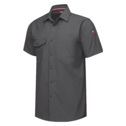 Men's Red Kap Cooling Performance Woven Work Shirt -Carhartts Clothing Store 4 650 red kap cooling performance woven work shirt carbon