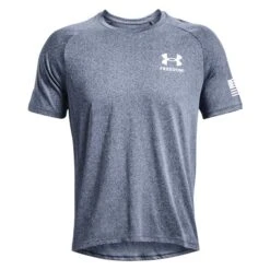 Men's Under Armour Freedom Tech T-Shirt -Carhartts Clothing Store 4 650 under armour freedom tech ss t shirt academy light heather