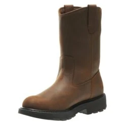 Men's Wolverine 10" Wellington Boots -Carhartts Clothing Store 4 650 wolverine 10 wellington brown