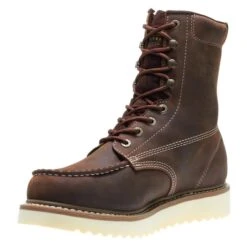 Men's Wolverine 8" Loader Steel Toe Boots -Carhartts Clothing Store 4 650 wolverine 8 loader steel toe brown