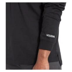 Men's Wolverine Guardian Cotton Long Sleeve Pocket T-Shirt 22 Men's Wolverine Guardian Cotton Long Sleeve Pocket T-Shirt -Carhartts Clothing Store 4 650 wolverine guardian cotton long sleeve pocket t shirt black