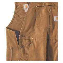 Men's Carhartt R01 Duck Bib Overalls -Carhartts Clothing Store 5 1001 carhartt r01 duck bib overalls carhartt brown