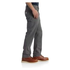 Men's Carhartt Rugged Flex Rigby 5-Pocket Work Pants -Carhartts Clothing Store 5 1001 carhartt rugged flex rigby 5 pocket work pants gravel