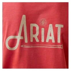 Women's Ariat Workman Graphic Ariat Logo T-Shirt -Carhartts Clothing Store 5 650 ariat workman graphic ariat logo t shirt teaberry