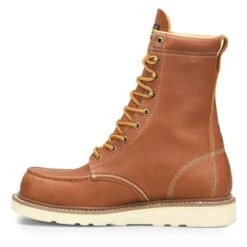 Men's Carolina 8" AMP MX Moc Toe Wedge Steel Toe Boots -Carhartts Clothing Store 5 650 carolina 8 amp mx moc toe wedge steel toe boots tan