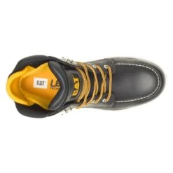 Men's CAT Impact Waterproof Carbon Composite Toe Boots -Carhartts Clothing Store 5 650 cat impact waterproof carbon composite toe boots black