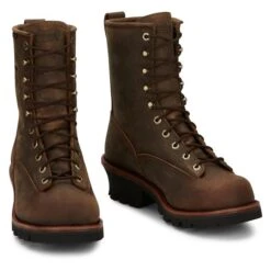 Men's Chippewa Boots 8" Paladin Lace-to-Toe Waterproof -Carhartts Clothing Store 5 650 chippewa boots 8 paladin lace to toe waterproof bay apache