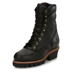 Men's Chippewa Boots 9" SUPER DNA 400G Steel Toe Waterproof -Carhartts Clothing Store 5 650 chippewa boots 9 super dna 400g steel toe waterproof black