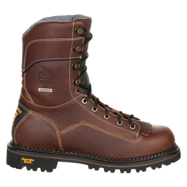 Men's Georgia AMP LT Logger Low Heel Waterproof Boots 6 Men's Georgia AMP LT Logger Low Heel Waterproof Boots - Image 6
