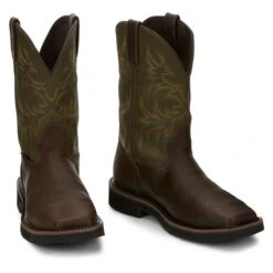 Men's Justin Original Work Boots 11" Keavan Met Guard Steel Toe Waterproof 13 Men's Justin Original Work Boots 11" Keavan Met Guard Steel Toe Waterproof -Carhartts Clothing Store 5 650 justin original work boots 11 keavan met guard steel toe waterproof dark brown mossy green