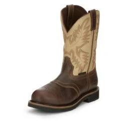 Men's Justin Original Work Boots 11" Superintendent Steel Toe -Carhartts Clothing Store 5 650 justin original work boots 11 superintendent steel toe waxy brown sawdust