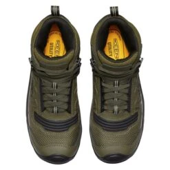 Men's Keen Utility Reno Mid KBF Carbon Toe Waterproof Boots -Carhartts Clothing Store 5 650 keen utility reno mid kbf carbon toe waterproof boots dark olive black