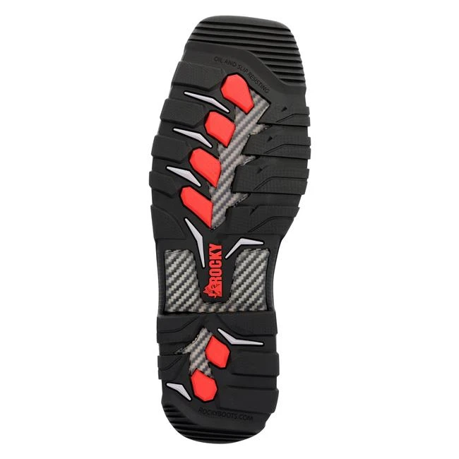 Men's Rocky Carbon 6 Pull On Western Boots 6 Men's Rocky Carbon 6 Pull On Western Boots - Image 6