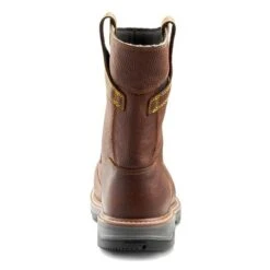 Men's Terra Patton Wellington IMG Aluminum Toe Waterproof Boots -Carhartts Clothing Store 5 650 terra patton wellington img aluminum toe waterproof boots brown