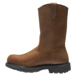 Men's Wolverine 10" Leather Wellington Steel Toe Boots 16 Men's Wolverine 10" Leather Wellington Steel Toe Boots -Carhartts Clothing Store 5 650 wolverine 10 leather wellington steel toe brown