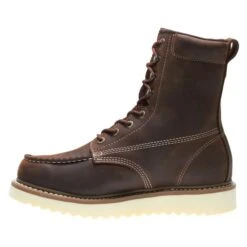 Men's Wolverine 8" Loader Steel Toe Boots -Carhartts Clothing Store 5 650 wolverine 8 loader steel toe brown