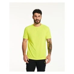 Men's CAT Coolmax T-Shirt -Carhartts Clothing Store 6 650 cat coolmax t shirt hi vis yellow