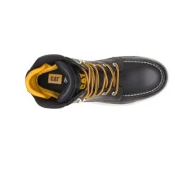 Men's CAT Impact Waterproof Carbon Composite Toe Boots -Carhartts Clothing Store 6 650 cat impact waterproof carbon composite toe boots black