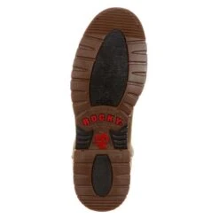 Men's Rocky 10" Original Ride Round Toe Unlined Boots -Carhartts Clothing Store 6 650 rocky 10 original ride round toe unlined old weathered tan