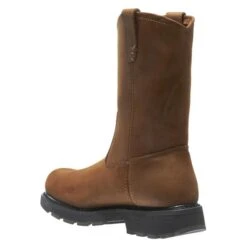 Men's Wolverine 10" Leather Wellington Steel Toe Boots 17 Men's Wolverine 10" Leather Wellington Steel Toe Boots -Carhartts Clothing Store 6 650 wolverine 10 leather wellington steel toe brown