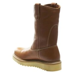 Men's Wolverine 10" Wedge Heel Wellington Boots -Carhartts Clothing Store 6 650 wolverine 10 wedge heel wellington brown
