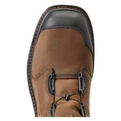 Men's Ariat 8" Workhog XT BOA Composite Toe Waterproof Boots -Carhartts Clothing Store 7 650 ariat 8 workhog xt boa composite toe waterproof boots chocolate brown