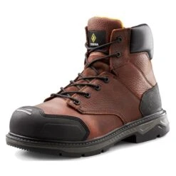 Men's Terra 6" Patton Composite Toe Waterproof Boots -Carhartts Clothing Store 7 650 terra 6 patton composite toe waterproof boots brown