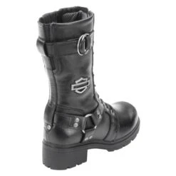 Women's Harley Davidson Footwear Eda Side-Zip Boots -Carhartts Clothing Store 8 650 harley davidson footwear eda side zip black