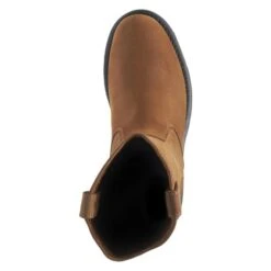 Men's Wolverine 10" Leather Wellington Steel Toe Boots 20 Men's Wolverine 10" Leather Wellington Steel Toe Boots -Carhartts Clothing Store 9 650 wolverine 10 leather wellington steel toe brown